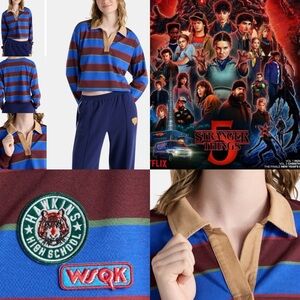Stranger Things Hawkins High Rugby Shirt